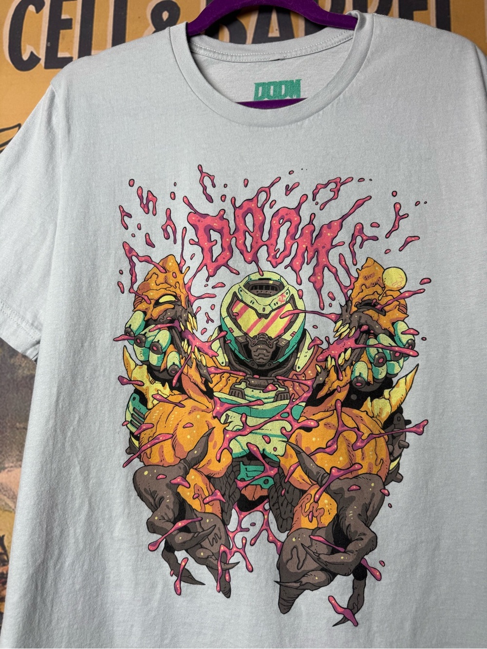 Doom Video Game Graphic T-Shirt
